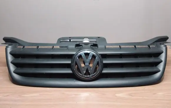 Volkswagen Touran I Front bumper upper radiator grill 1T0853651A