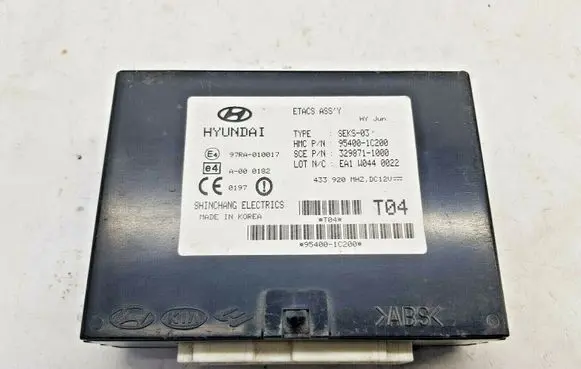 Hyundai Getz Other control units/modules 954001C200 nr1646