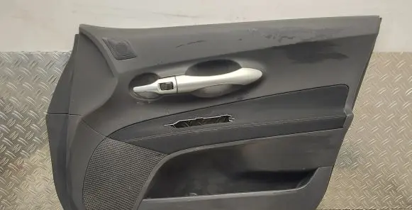 Front door card panel trim