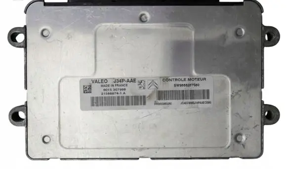 Peugeot 206 Engine control unit/module 9666257580