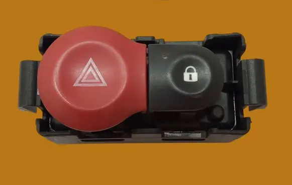 Renault Clio III Hazard light switch 8200214896A