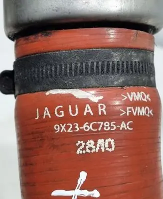 Jaguar XF Intercooler hose/pipe 9X236C785AC