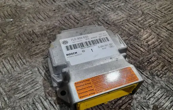 Volkswagen Touareg I Airbag control unit/module 7L0959655 0285001991 RBAGSENS0
