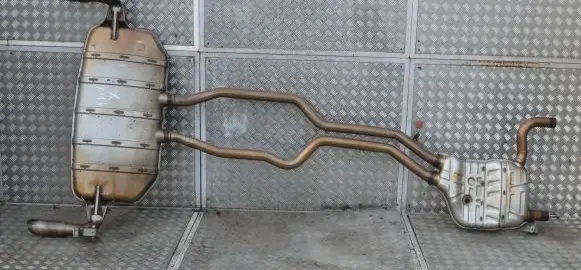 Audi Q7 4L Muffler/silencer 7L6253211C 7L6118C