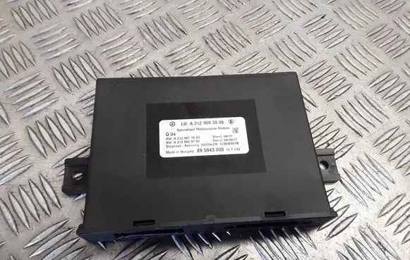 Mercedes-Benz E W212 Comfort/convenience module A2129003806 A2129011000 A2129029702