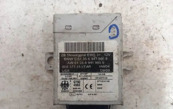 BMW X5 E53 Immobilizer control unit/module 60837715 6941985 61356941986