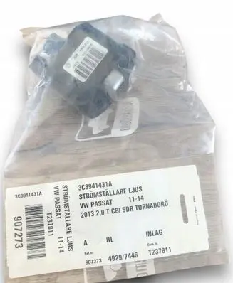 Volkswagen Golf VI Light switch 3C8941431A