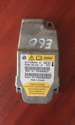 BMW 5 E60 E61 Airbag control unit/module 9160558