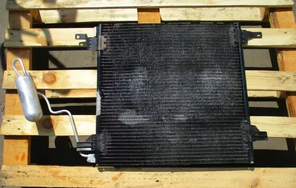 Mercedes-Benz ML W163 A/C cooling radiator (condenser) 12153390482