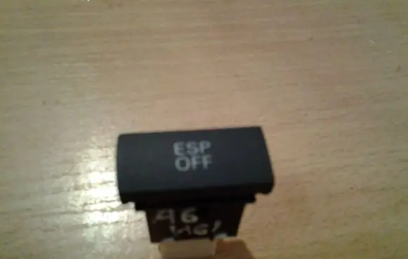 Audi A6 S6 C6 4F ESP (stability program) switch 4F0927134