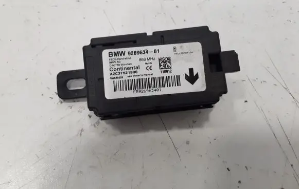 BMW 3 F30 F35 F31 Alarm control unit/module 9269634