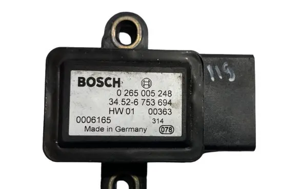 ESP acceleration yaw rate sensor