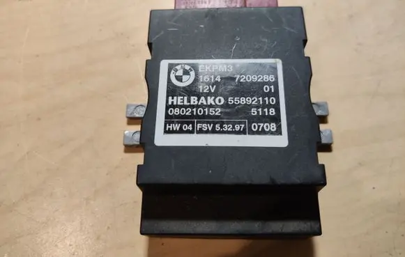 BMW X5 E70 Fuel injection pump control unit/module 7209286 55892110