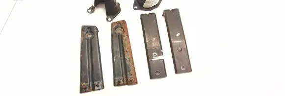 Nissan Qashqai Rear bumper support beam 