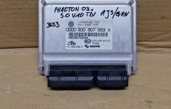 Volkswagen Phaeton Suspension control unit/module 3D0907553A 5SG00840700 15152800302