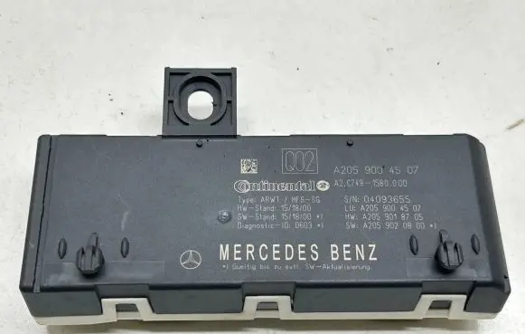 Mercedes-Benz GLC X253 C253 Tailgate/trunk control unit/module A2059004507 04093655 A2C7491580000