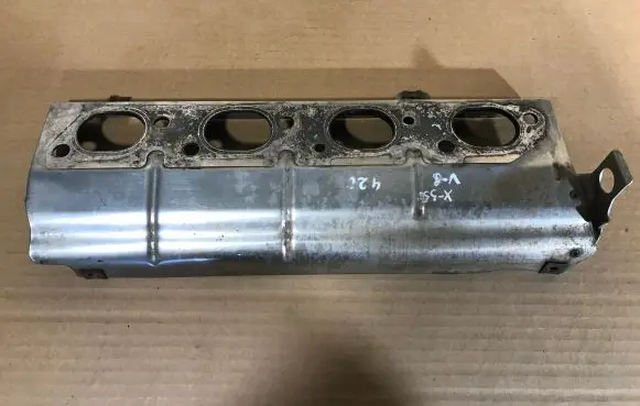 Jaguar XJ X350 Exhaust heat shield 2W939A457AE K743D
