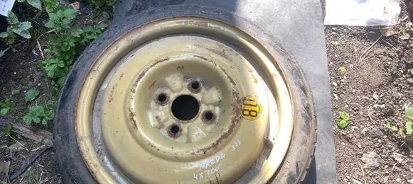 Mazda 323 R15 spare wheel 4X100
