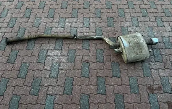 BMW 5 E60 E61 Muffler/silencer 7798192