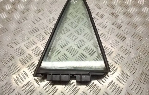 Rear vent window glass
