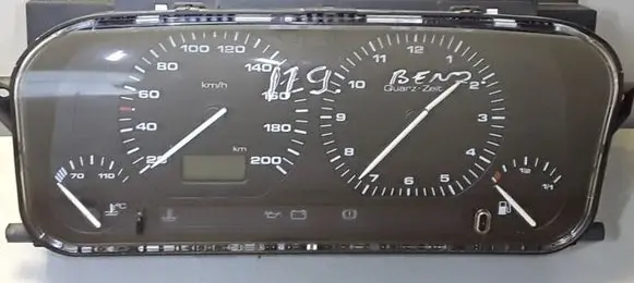 Volkswagen Golf III Speedometer (instrument cluster) 1H6919033 87001262