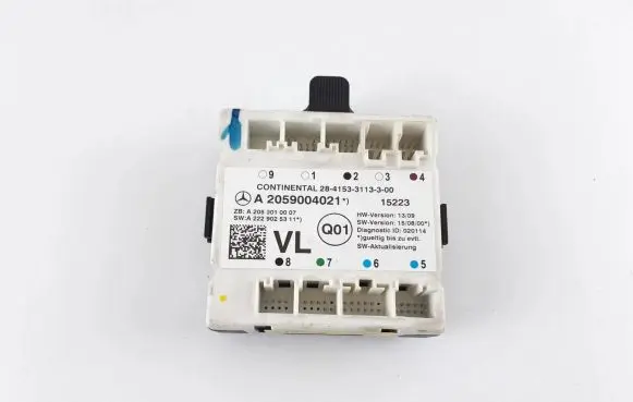 Mercedes-Benz C W205 Door control unit/module A2059004021 A2059010007 A2229025311