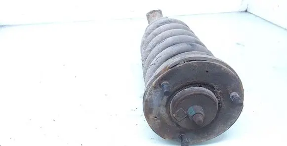 Front shock absorber with coil spring