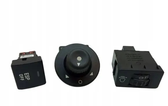 Peugeot Partner Wing mirror switch 9680907377