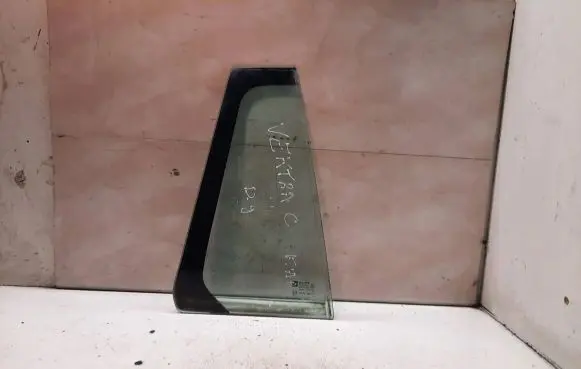 Rear vent window glass