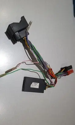 Volkswagen Touran I Sound system wiring loom CONEKTOR 2900103010809 STK290