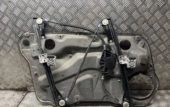Volkswagen Golf IV Front door window regulator with motor 1J4837756F