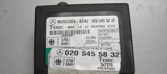 Mercedes-Benz Vito Viano W638 Immobilizer control unit/module 0205455832