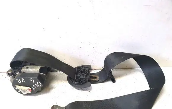Volkswagen Golf VI Front seatbelt 617978600