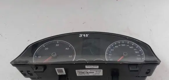 Volkswagen Golf V Speedometer (instrument cluster) 1K0920874B V0002000