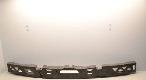 Front bumper foam support bar