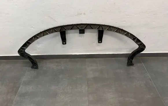 Opel Meriva B Front bumper support beam 13267772