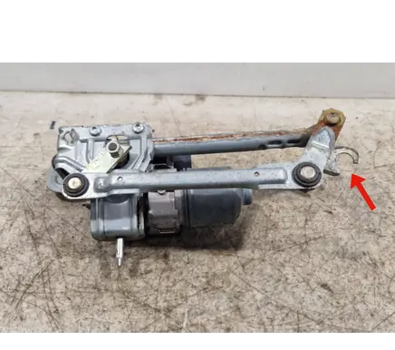 Volkswagen Golf Plus Front wiper linkage and motor 3397020881 5M0955023E 1611061