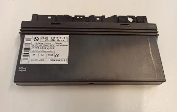 BMW 5 E60 E61 Comfort/convenience module 9151516