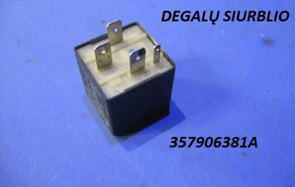 Volkswagen Vento Fuel pump relay 357906381A