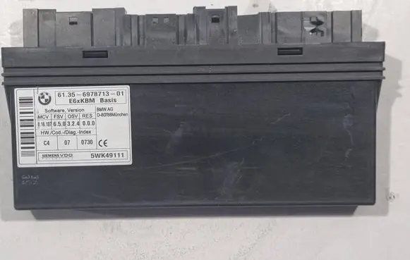 BMW 5 E60 E61 Comfort/convenience module 6978713 5WK49111