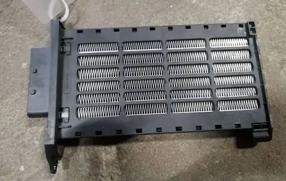 Electric cabin heater radiator