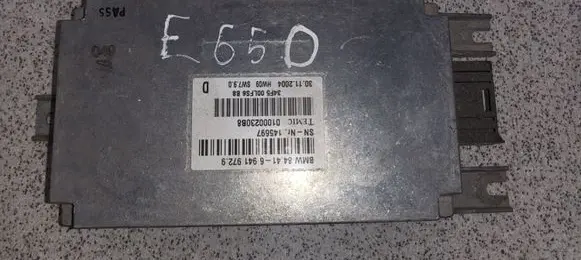 BMW 7 E65 E66 Voice control module 84416941972