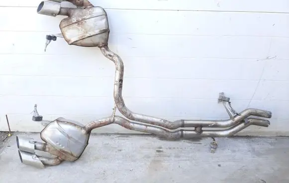 Porsche Macan (95B) Muffler/silencer 95B253611M