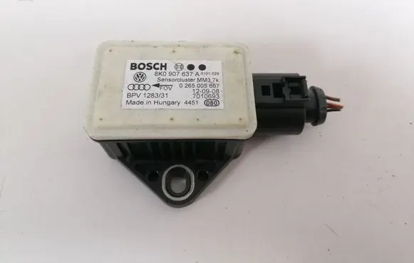 Audi A4 S4 B7 8E 8H ESP acceleration yaw rate sensor 8K0907637A 0265005667