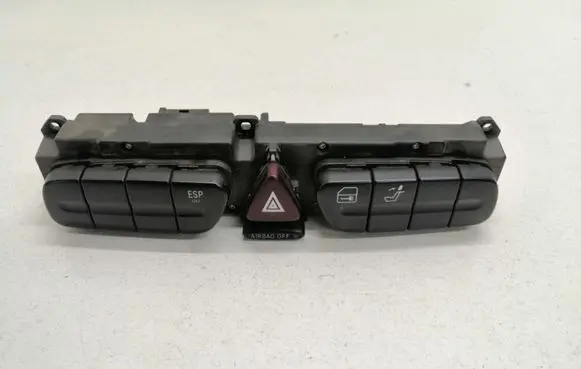 Mercedes-Benz C W203 Hazard light switch 2038214658
