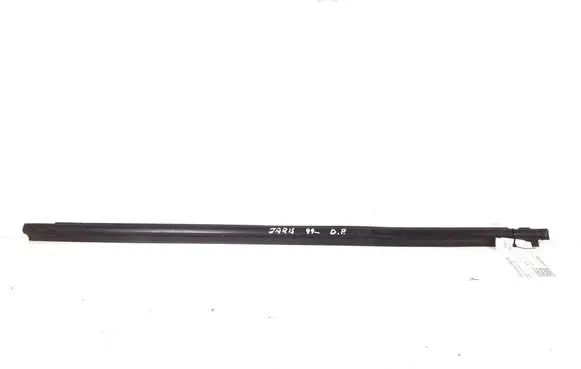 Front door glass trim molding