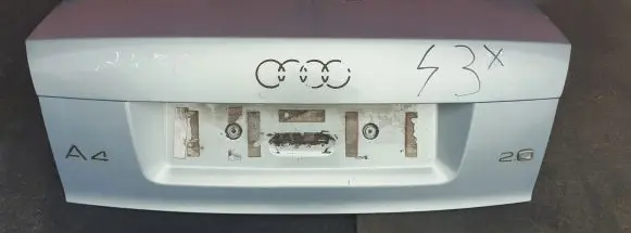 Audi A4 S4 B6 8E 8H Tailgate/trunk/boot lid