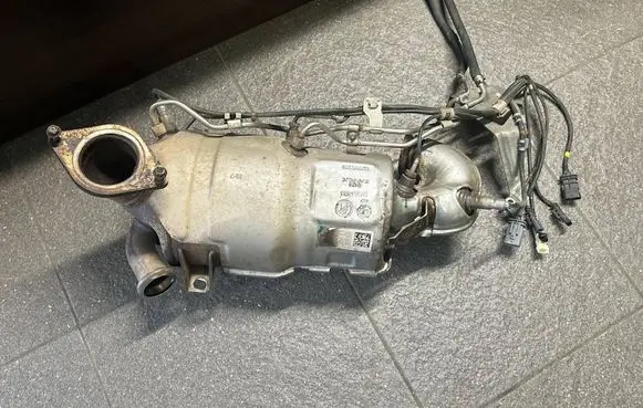 Fiat Ducato Catalyst/FAP/DPF particulate filter 01379587080 0D450 21417