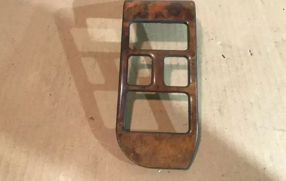 Jaguar XJ X300 Front door window switch trim MEDIS474