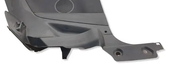 Opel Astra H Rear door card panel trim 13224587